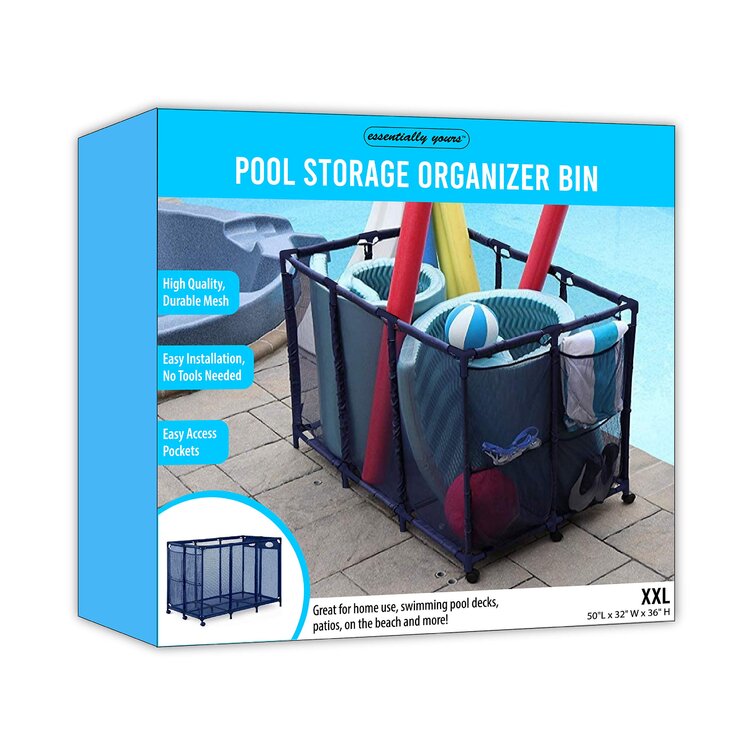 Essentially Yours 0 Gallons Water Resistant Plastic Deck Box with